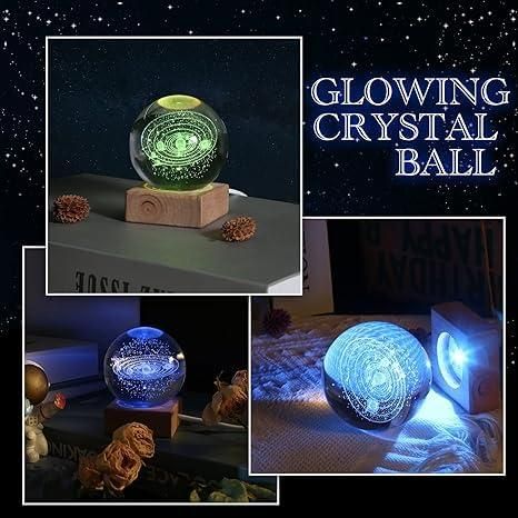 3D Crystal Lamp Ball (Best Gift)