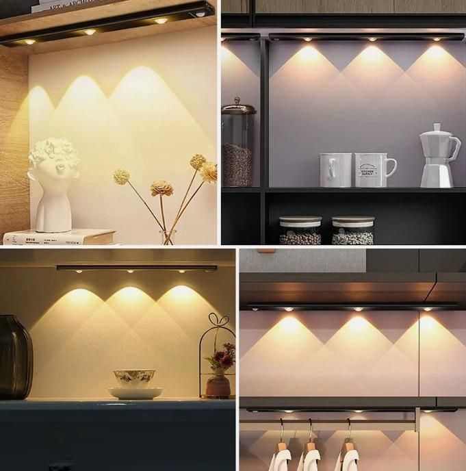 Motion Sensor LED Cabinet Light With USB Rechargeable