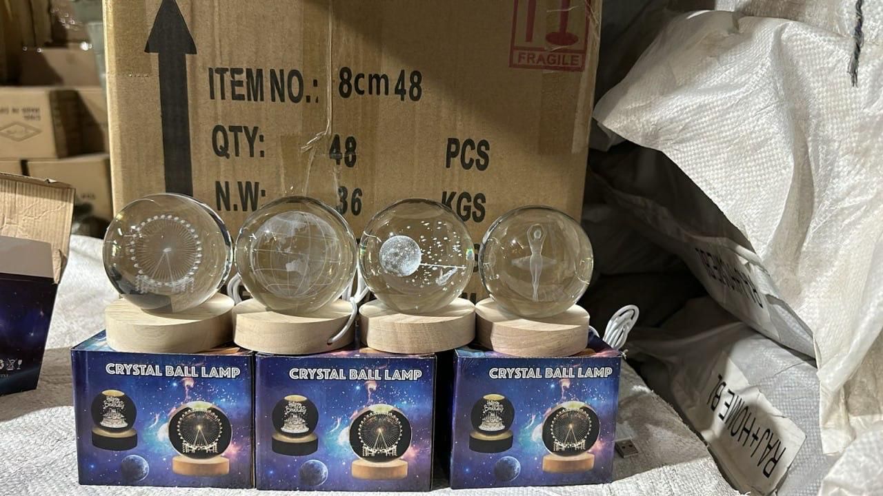 3D Crystal Lamp Ball (Best Gift)