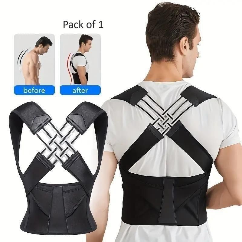 Premium Adjustable Back Posture Corrector/ Pain Relieve Belt Men & Women